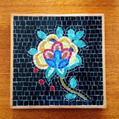 Mosaics at Windy Sea Designs Handmade Gemstone Jewelry and Fused Glass Jewelry and Bowls