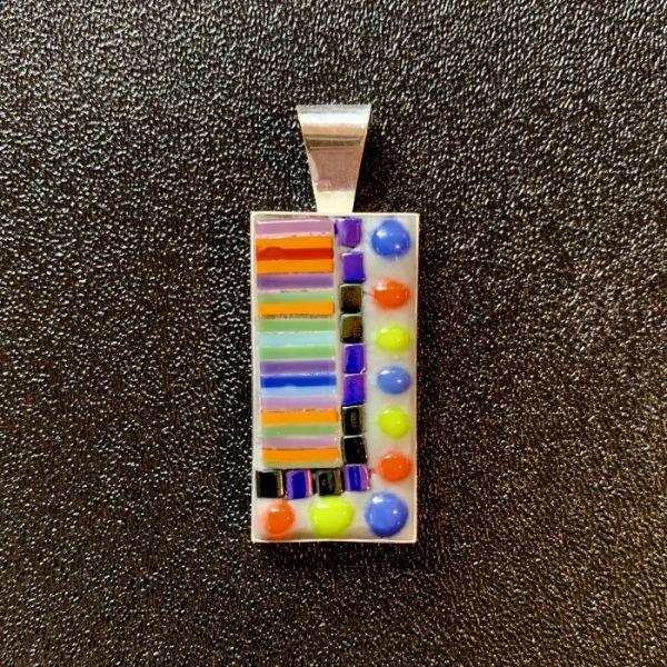 Bright Tapestry in Mosaic Jewelry at Windy Sea Designs