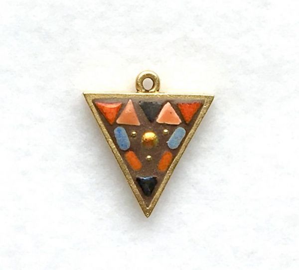 Golden Eye in Mosaic Jewelry at Windy Sea Designs